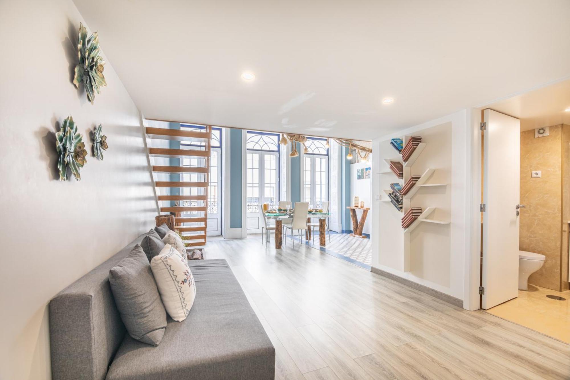 Deluxe Spacious Flats W Mezzanine By Host Wise Daire Porto Dış mekan fotoğraf